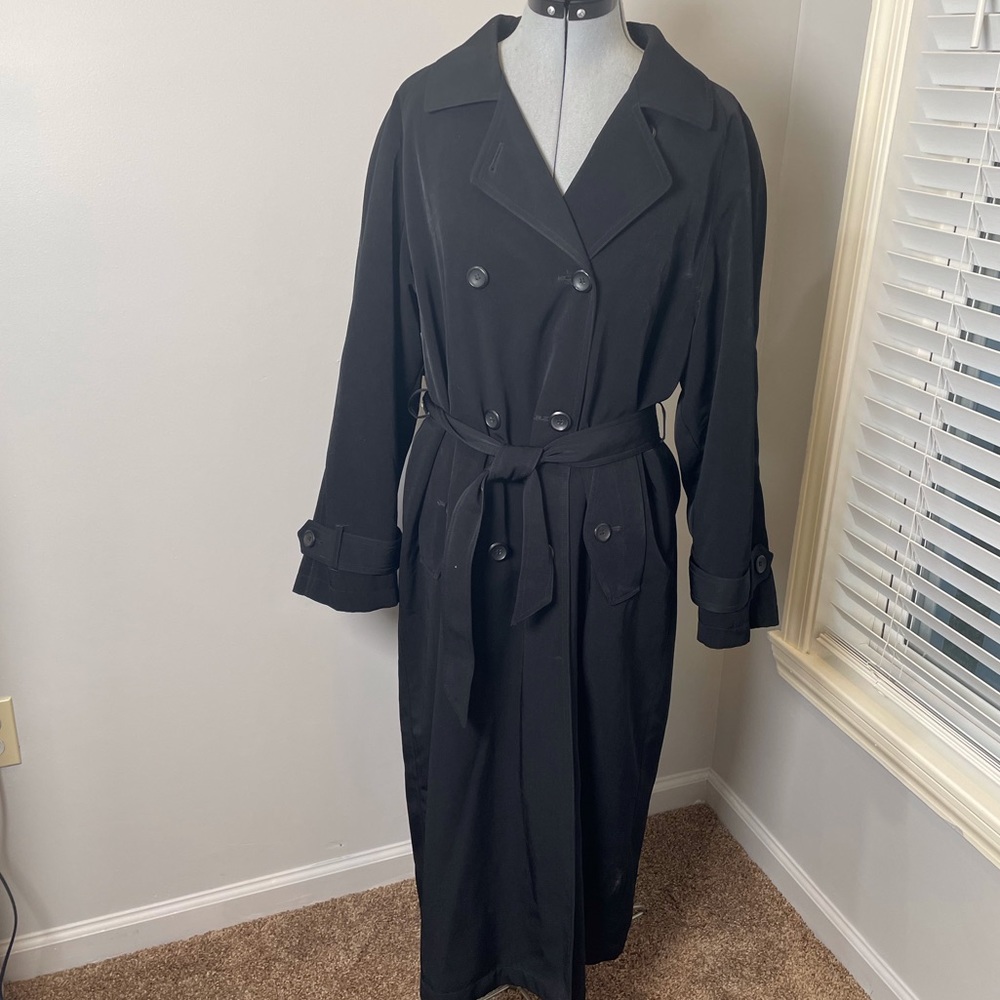 London fog lined rain coat